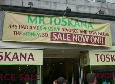 Divorce Sale